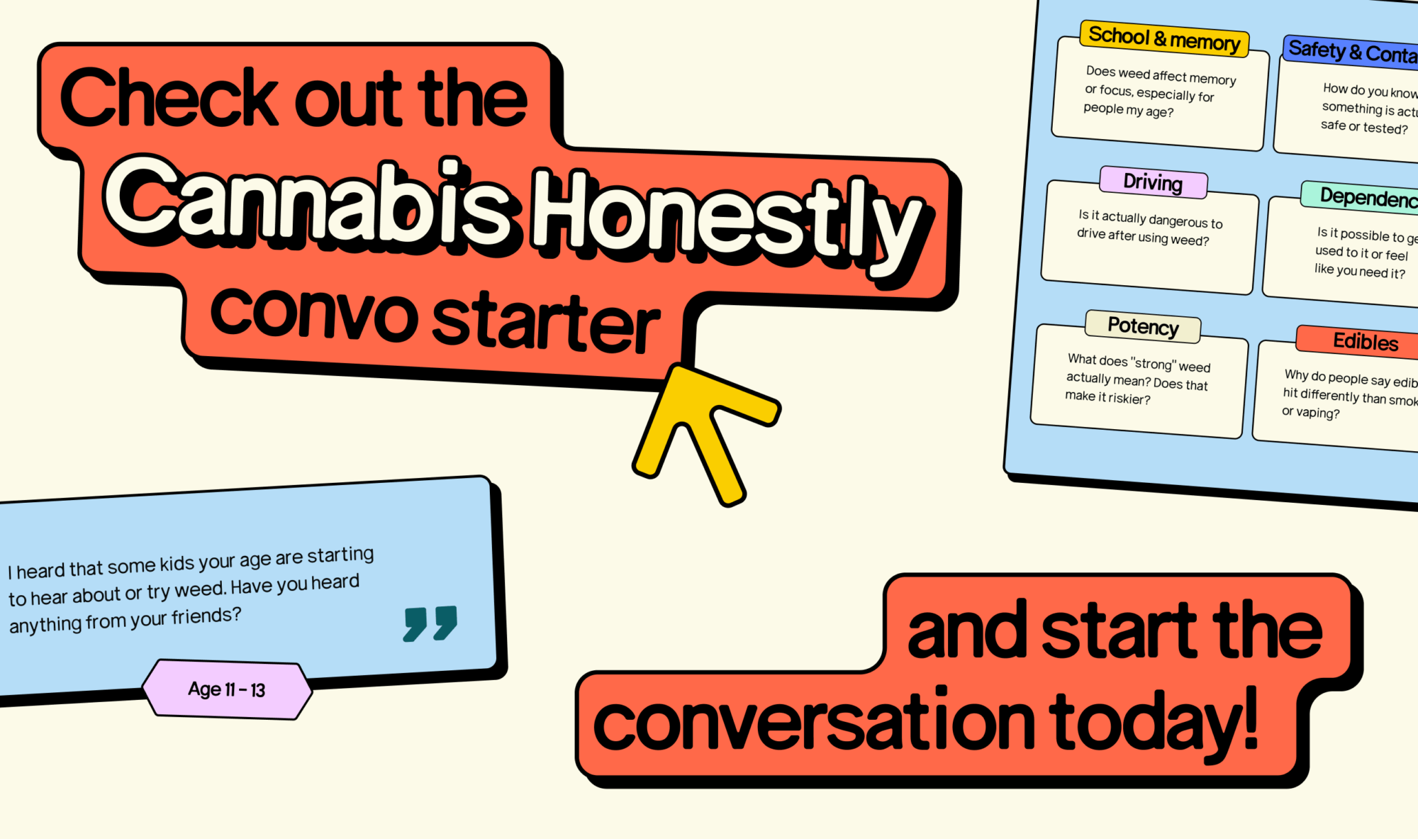 Check out the Cannabis Honestly convo starter
